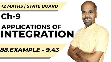 Class 12 | example 9.43 | Applications of Integration | Class 12 | State Board | ram maths