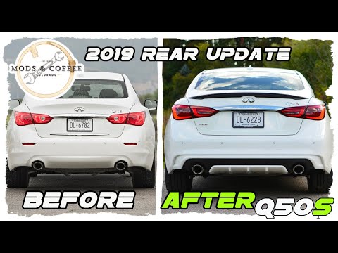Infiniti Q50 2019 Rear End Update/Refresh Install Infiniti Q50 2019 Rear End Update/Refresh Install