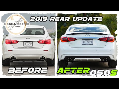 Infiniti Q50 2019 Rear End Update/Refresh Install