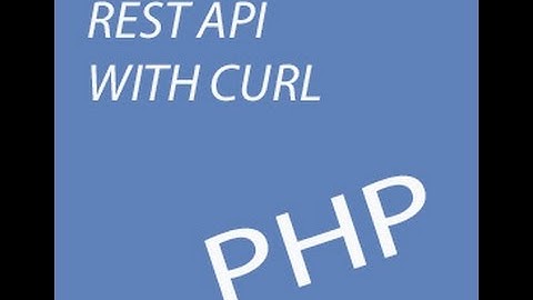 Simple REST API with curl in php | basic of rest api