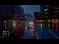 Relaxing Heavy Night Rain Walking sounds Ambience  1hours for Sleeping, Studying &amp; Relaxation