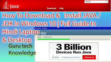 How to Install Java 20 on Windows 10  2023 Update JAVA_HOME,JDK installation Complete Guide in Hindi