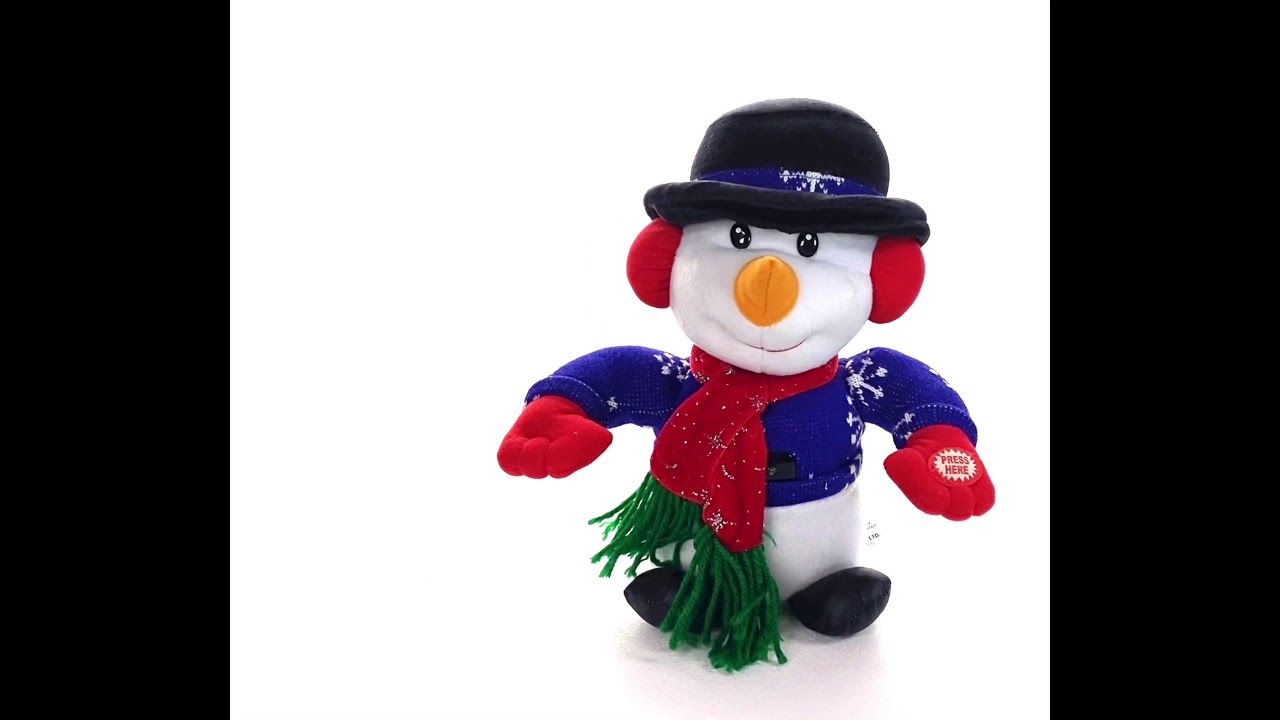 T.L Toys HK Ltd Animated Snowman Sings We Wish You A Merry Christmas