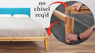 DIY Castle Joint Platform Bed made w/ 2x4's Buy vs. DIY screenshot 3