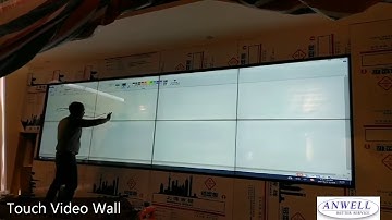Touch LCD video wall