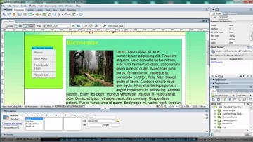 تصميم موقع علي دريم ويفر deamweaver الجزء 4-2 ( 4)