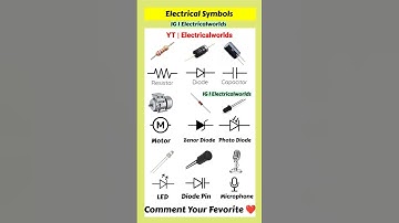 Electrical & Electronics Symbols | #electrical #symbols #shorts #ytshorts #electronic