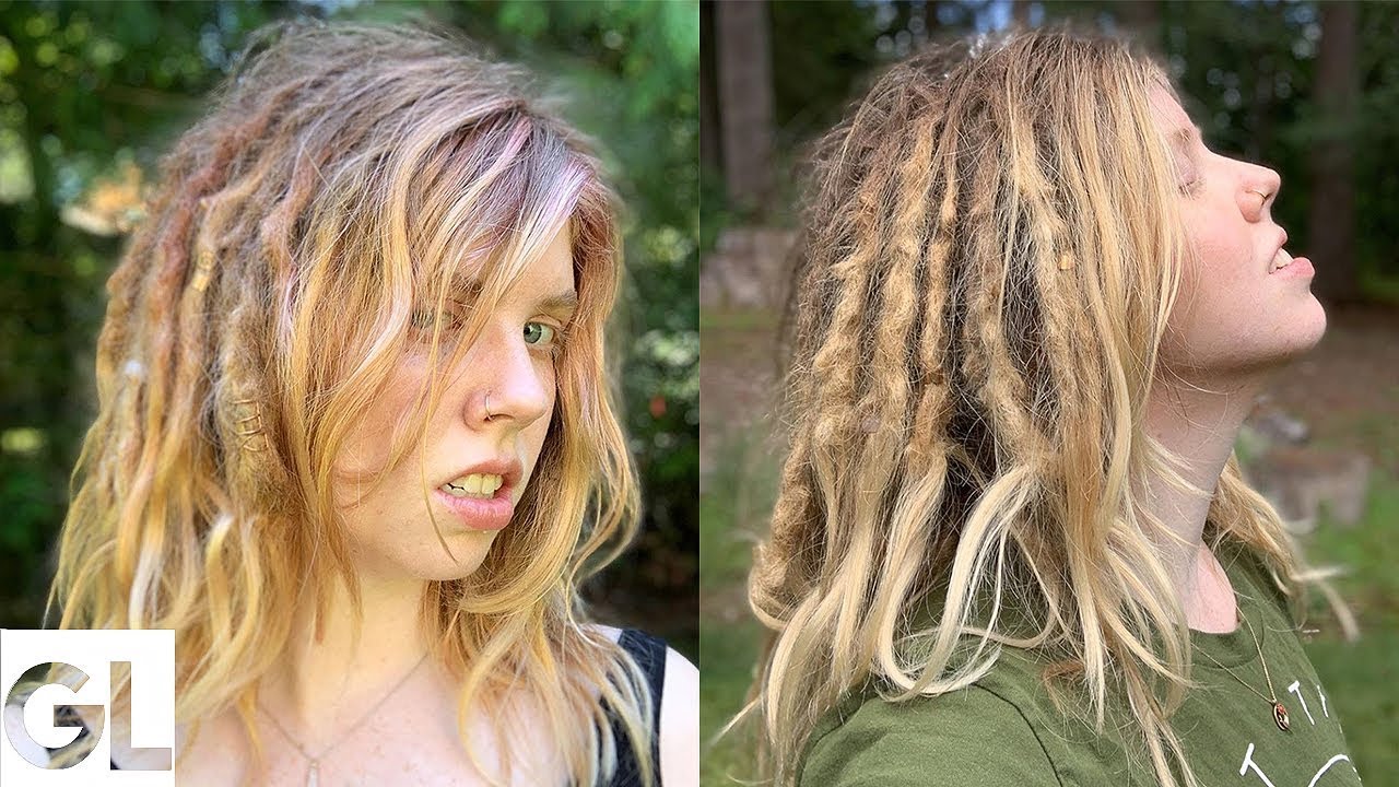 how to get dreads, dreadlock update, 1 year of dreads, how to get d...
