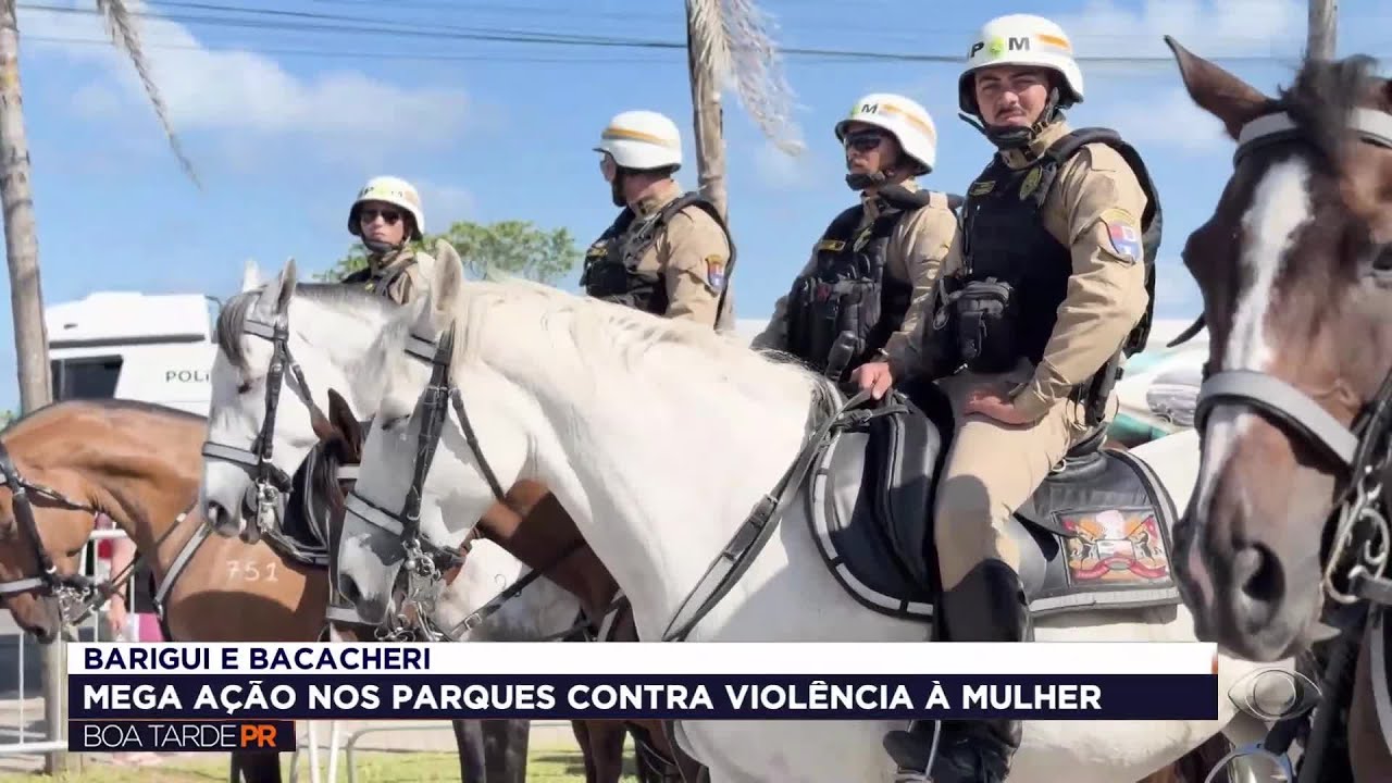 Curitiba terá ação contra violência à mulher nos parques Barigui e Bacacheri