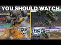 You should watch the 2015 monster jam fox sports 1 championship series