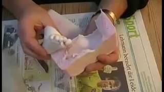 Lucky Hands Poudre De Moulage 3D Pro 300g – Alginate Avec Indicateur De Couleur Pour Empreintes Bébé, Enfant & Famille