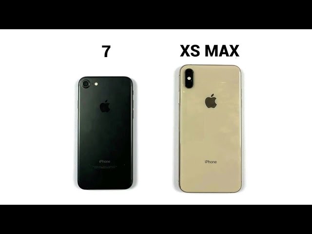 iPhone 7 Vs iPhone XS Max Speed Test in 2023