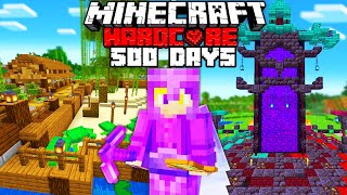 I Survived 500 Days in Hardcore Minecraft... Here&#39;s What Happened