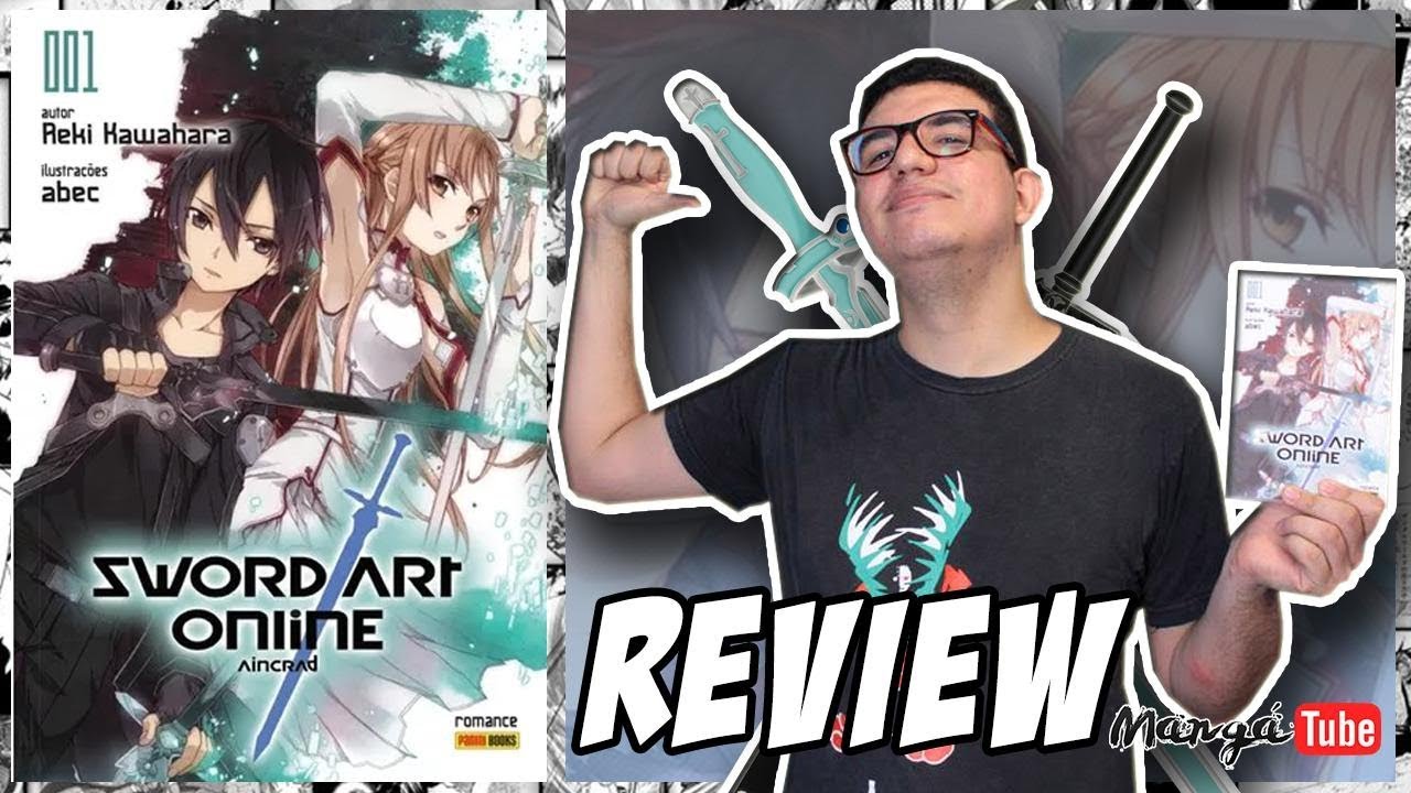 Review Novel Sword Art Online Aincrad Edicao Da Panini Youtube