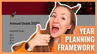📆 Plan your Year Effectively |  With Notion