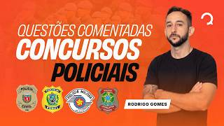Concursos Policiais: Questões Comentadas ao Vivo para Acelerar sua Aprovação Concursos Policiais: Questões Comentadas ao Vivo para Acelerar sua Aprovação