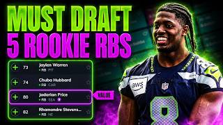 5 Rookie Running Backs Ready to EXPLODE in 2026 Fantasy Football