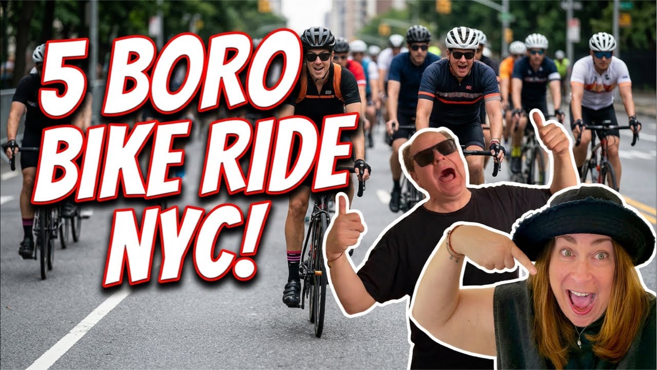 LIVE 🚴 40 Miles of Biking • 5 Bori Bike Ride! #NYC #life