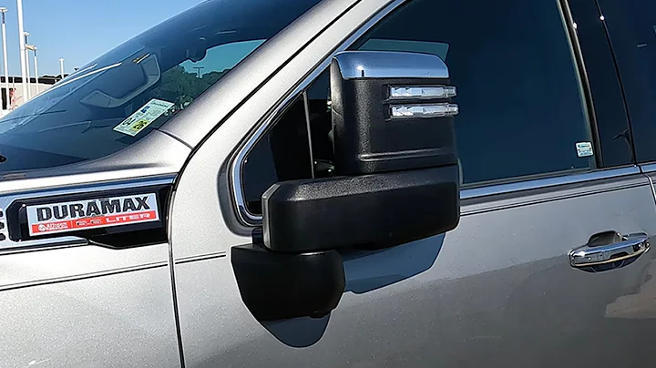 2025 GMC Sierra Tutorials   Remote Mirror Folding