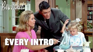 Every Season 4 Intro Scene | Bewitched