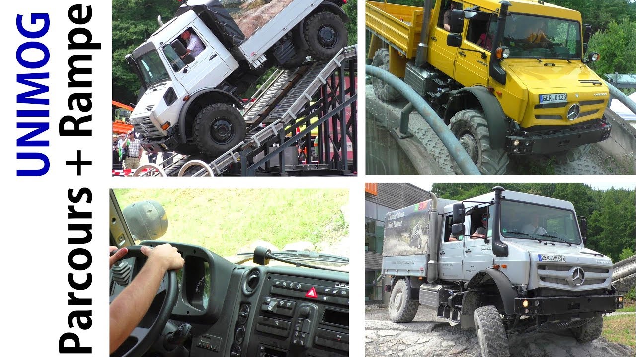 Unimog Museum Parcours U5023 Ride Mitfahrt Mobile Rampe Unimog Club Gaggenau 25 Jahre Youtube