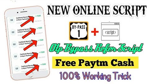 New Online Script 💥New App Otp Bypass Refer script !! New App Hack Trick