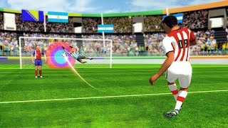 Flick Soccer League Football Shoot Kick (by spiritapps) Android Gameplay [HD] screenshot 1