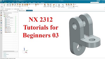 Siemens NX  tutorials for beginners|NX 2312|tutorial-03