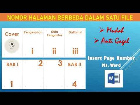 cara membuat halaman berbeda orientasi : cara-membuat-halaman-otomatis-di-word-|-nomor-halaman-berbeda-dalam-satu-file-ms-word