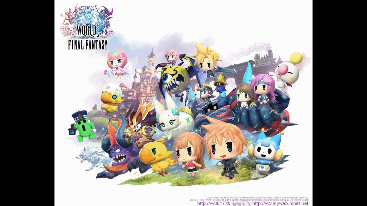 喵喵笨兔 太空戰士 世界 Final Fantasy 世界 最終幻想 世界world Of Final Fantasy 劇情完全攻略