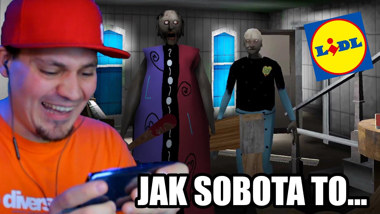 🧓 GRANNY PRACUJE W LIDLU I MÓWI PO POLSKU! *popłakałem się* | Granny 3 Na Modach (Polski Mod)