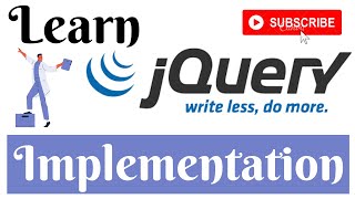 jQuery Lecture - 2 Implementation Tutorial in Hindi / Urdu