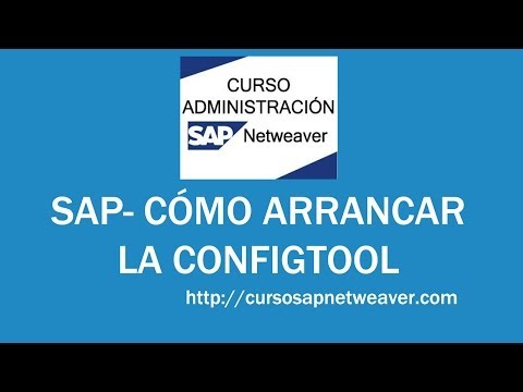 SAP Portal - Arrancando la  Configtool