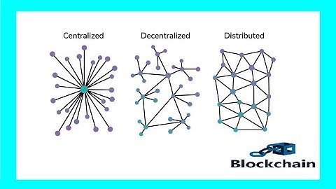 Centralized vs Decentralized blockchain