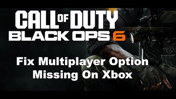Fix COD Black Ops 6 Doesn