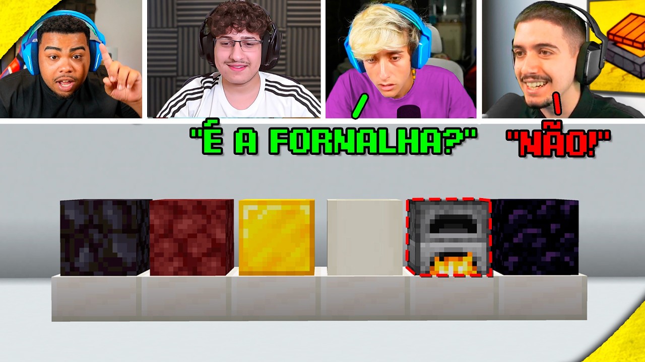 Você Consegue Descobrir o Bloco IMPOSTOR?