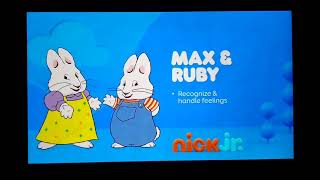 Nick Jr. Max & Ruby Curriculum Board (2018)