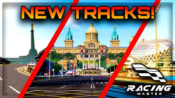 RACING MASTER BETA 2 - NEW TRACKS GAMEPLAY!