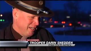Officers Hit During Sunday Storm