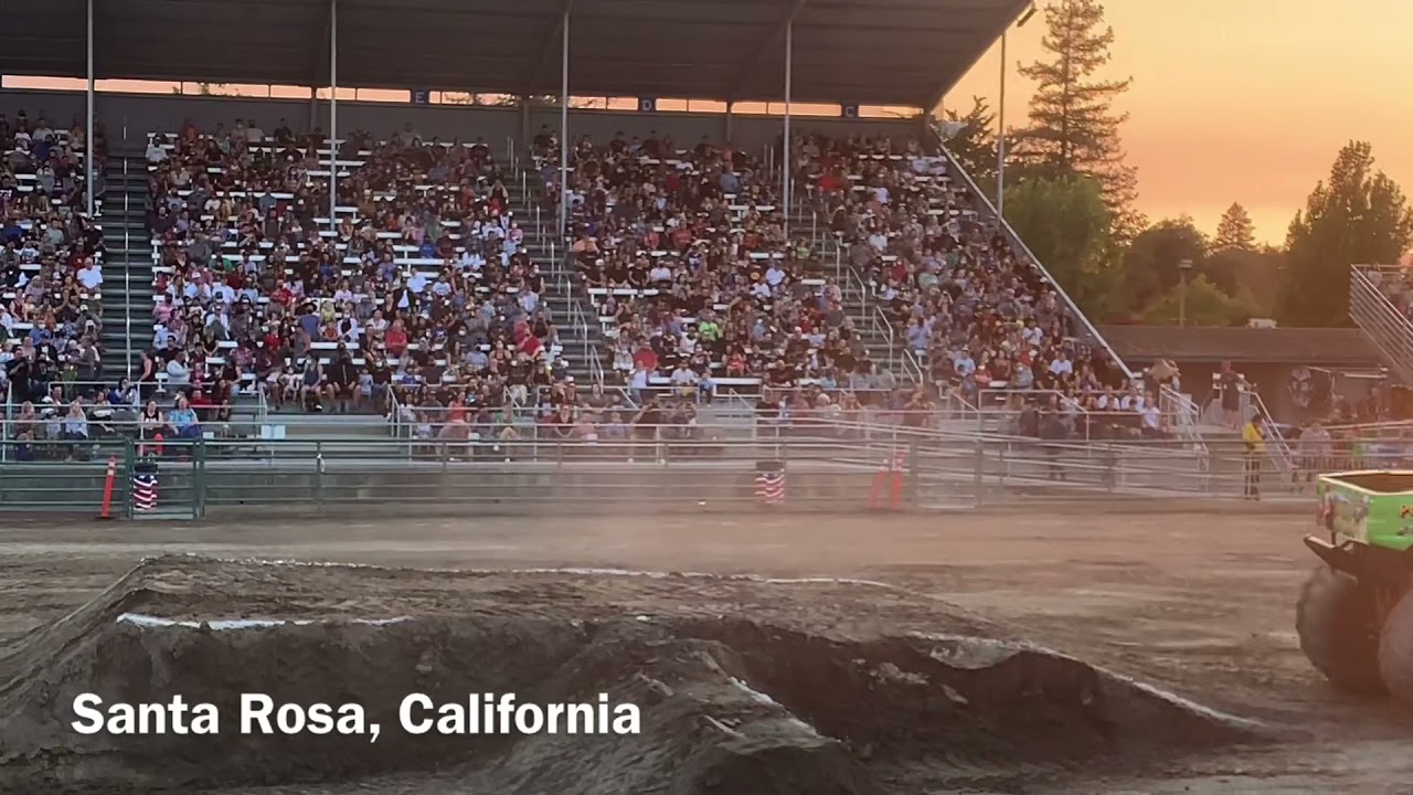 Monster Truck Show At Sonoma County Fair