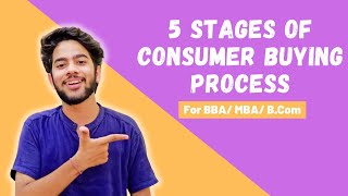 5 Stages of Consumer Buying Process in Hindi !