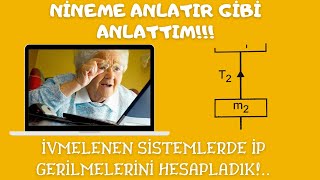 İvmelenen Si̇stemlerde İp Geri̇lmesi̇ni̇ Hesapladik