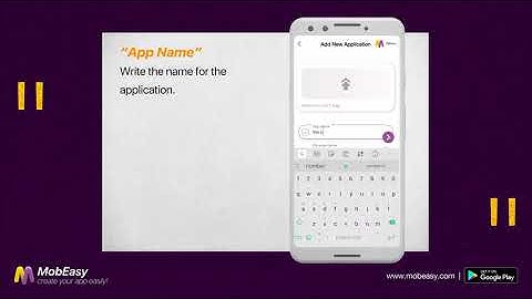 16  App Name  How to use Mobeasy   make money from apps without coding