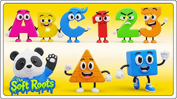 Preschool Learning activities for 3 year olds at home | Learn ABC Phonics Shapes Numbers Colors 🌈