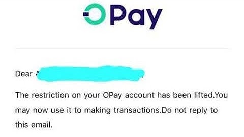 How to Unfreeze an OPay Account (Appeal Methods)