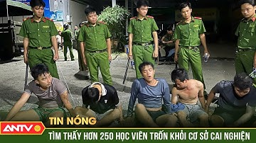 Đã tìm thấy hơn 250 học viên trốn khỏi cơ sở cai nghiện | ANTV