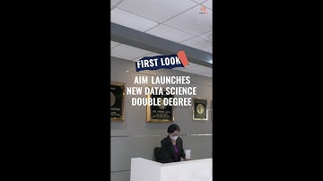 #FirstLook: AIM launches new double degree pairing data science and business management