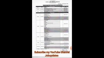 Recent update about CSS exam 2023 | Date Sheet for Competitive Examination CSS 2023 | CSS 2023 | CSS