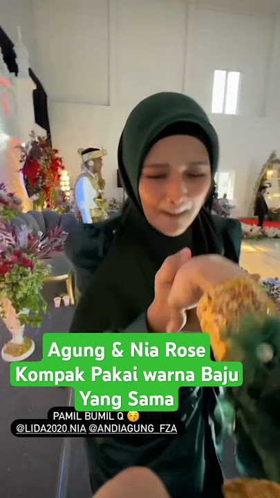 Serasi Banget Agung & Nia Rose #putriisnari #nialida