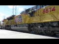 Union Pacific Passenger Train Crew Change in Los Angeles